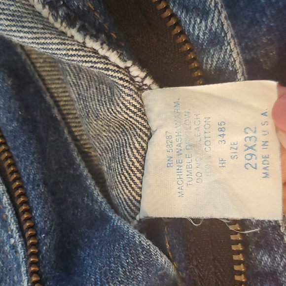 Vintage Bristol Blues Mom blue denim jeans women high waist size 29x32 - Picture 10 of 10